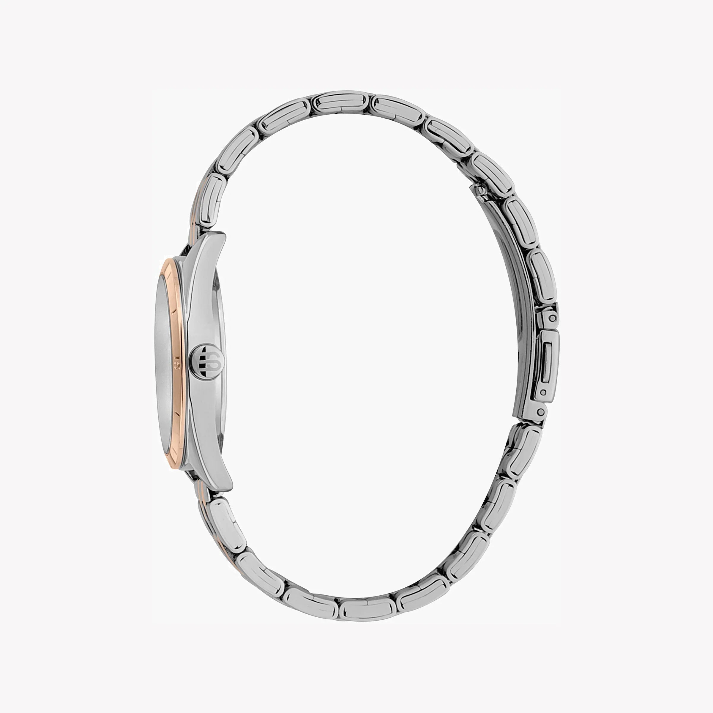 Esprit Women's Silver & Rose Gold Watch, Silver Dial | Es1l085m0065-1