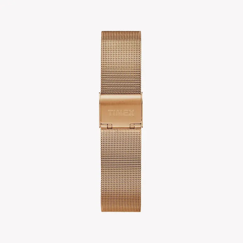 Timex Women's Rose Gold Watch, Off White Dial | Tw2r26400-2